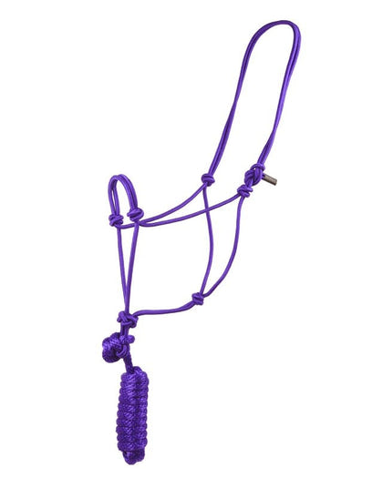 Basic Poly Rope Halter with Lead