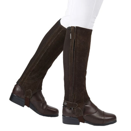 Dublin Adult Suede II Half Chaps