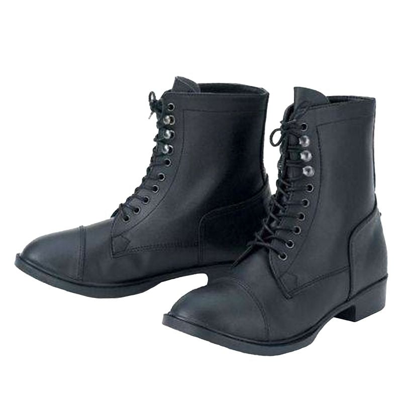 Millstone Ladies SyntheticLace Paddock Boot 6 Bk