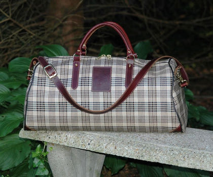 Baker Duffle Bag Plaid