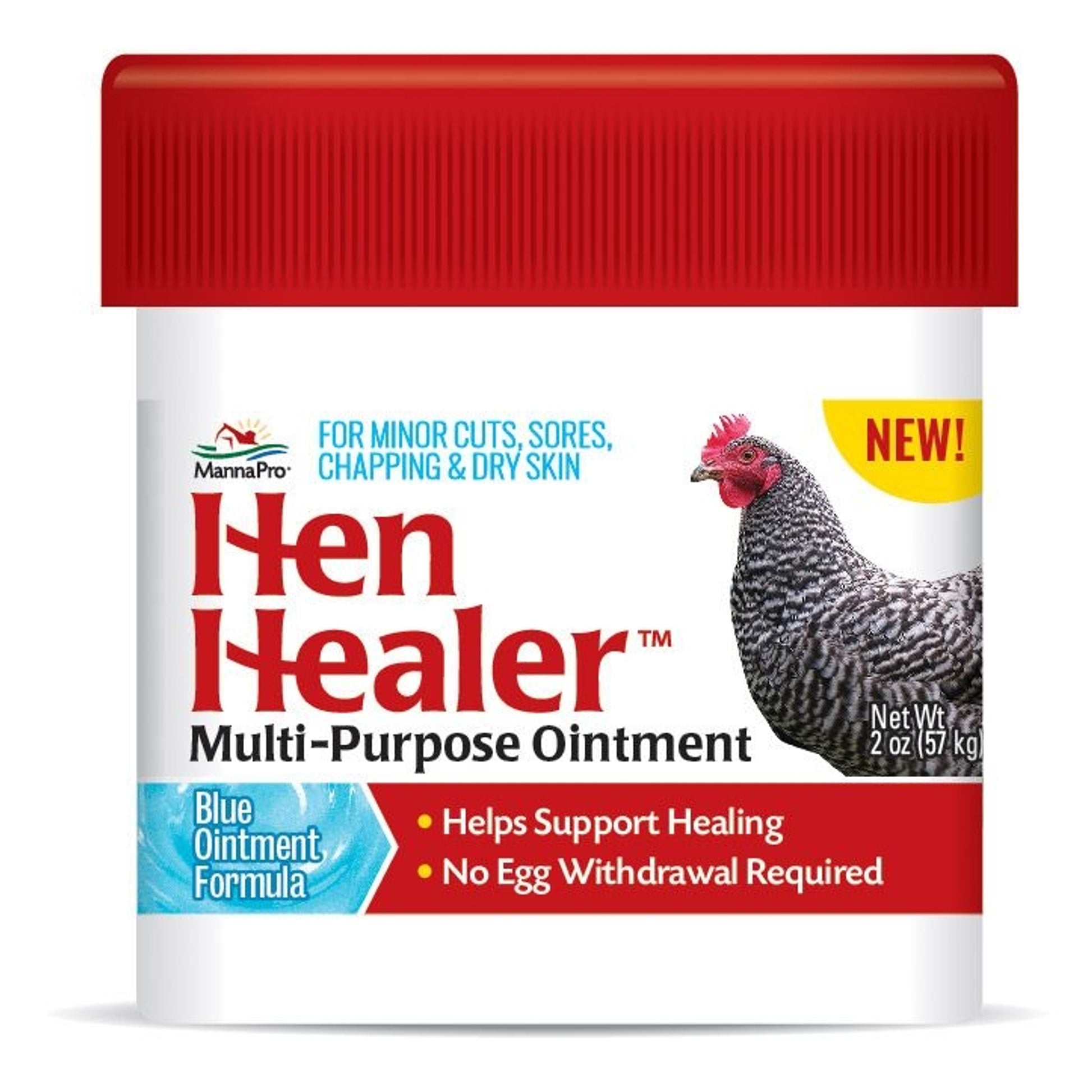 Manna Pro Hen Healer Blue Wound Ointment