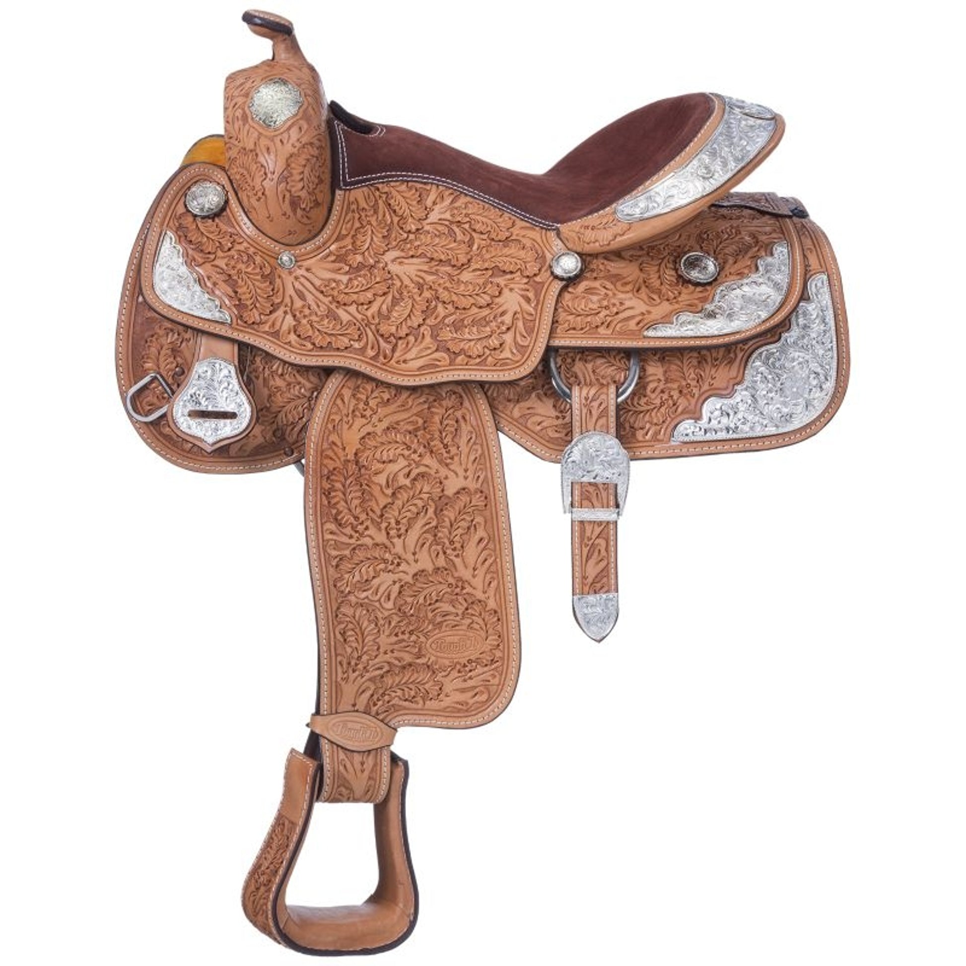 Silver Royal Premium Oak Classic Trim Show Saddl