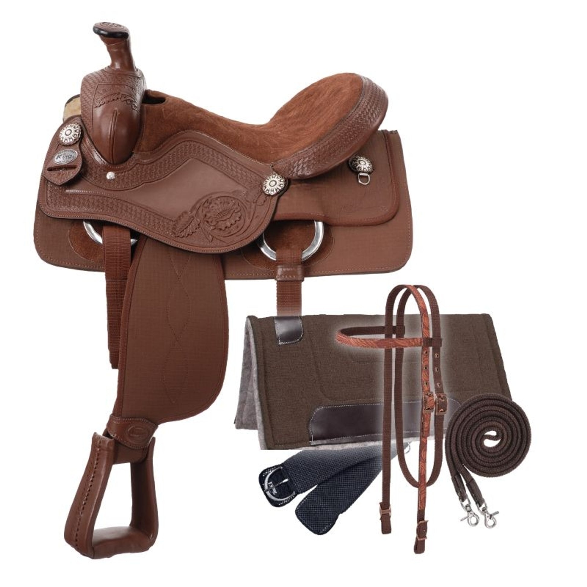 Tough1 Eclipse Ryan Roper 5-Pc Saddle Package
