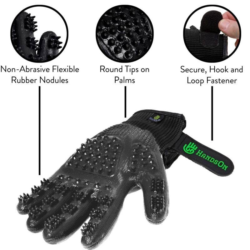 HandsOn Grooming Gloves