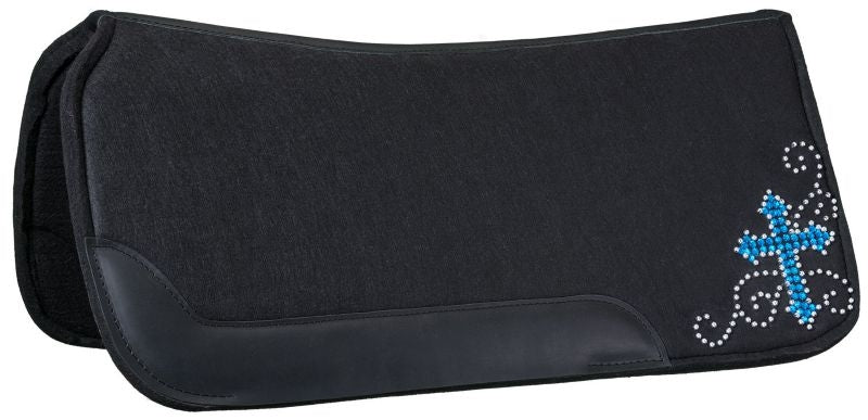 Tough1 Contour Felt Saddle Pad with Cross