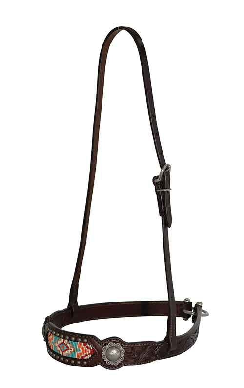 Circle Y Beaded Inlay Noseband