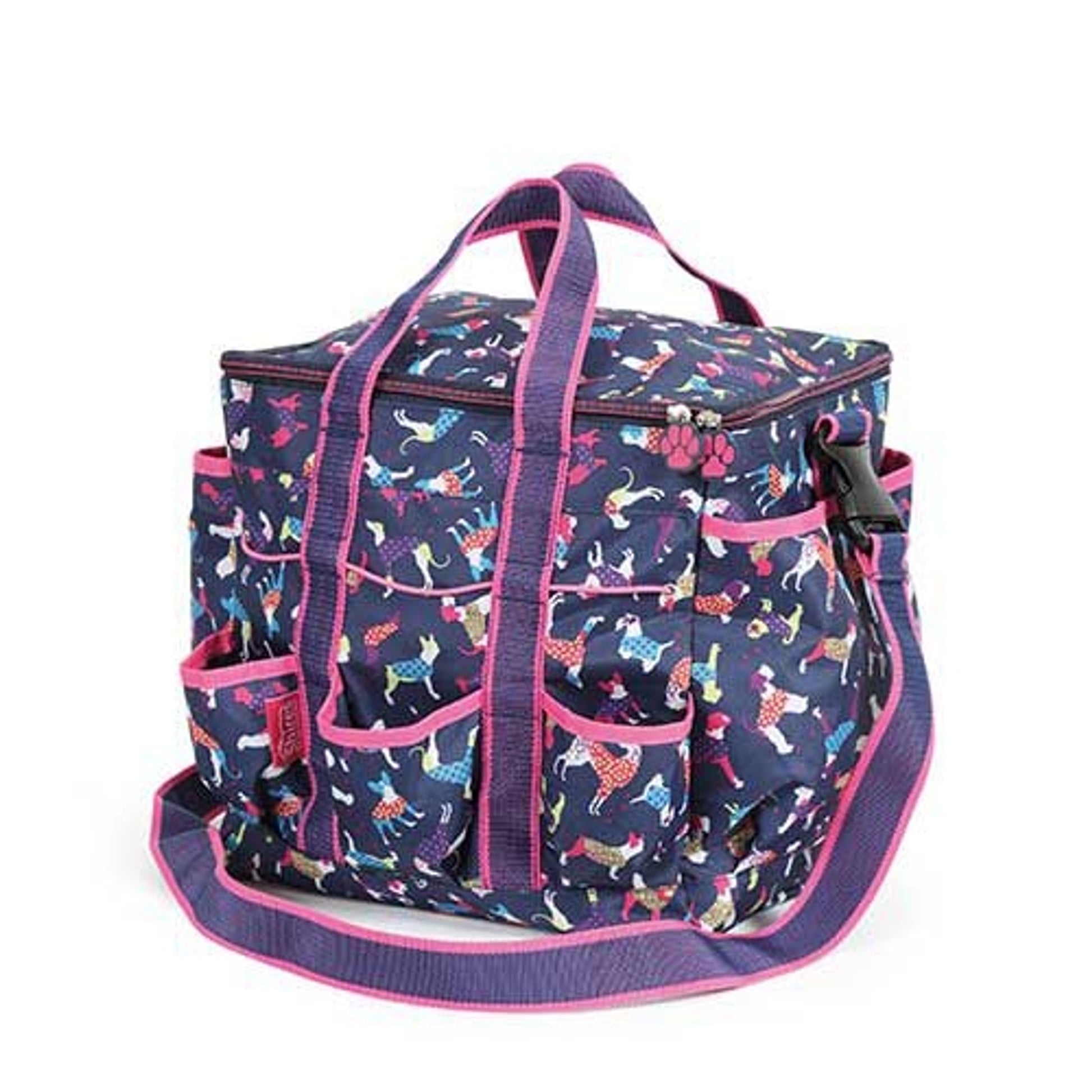 Shires Dog Print Grooming Kit Bag