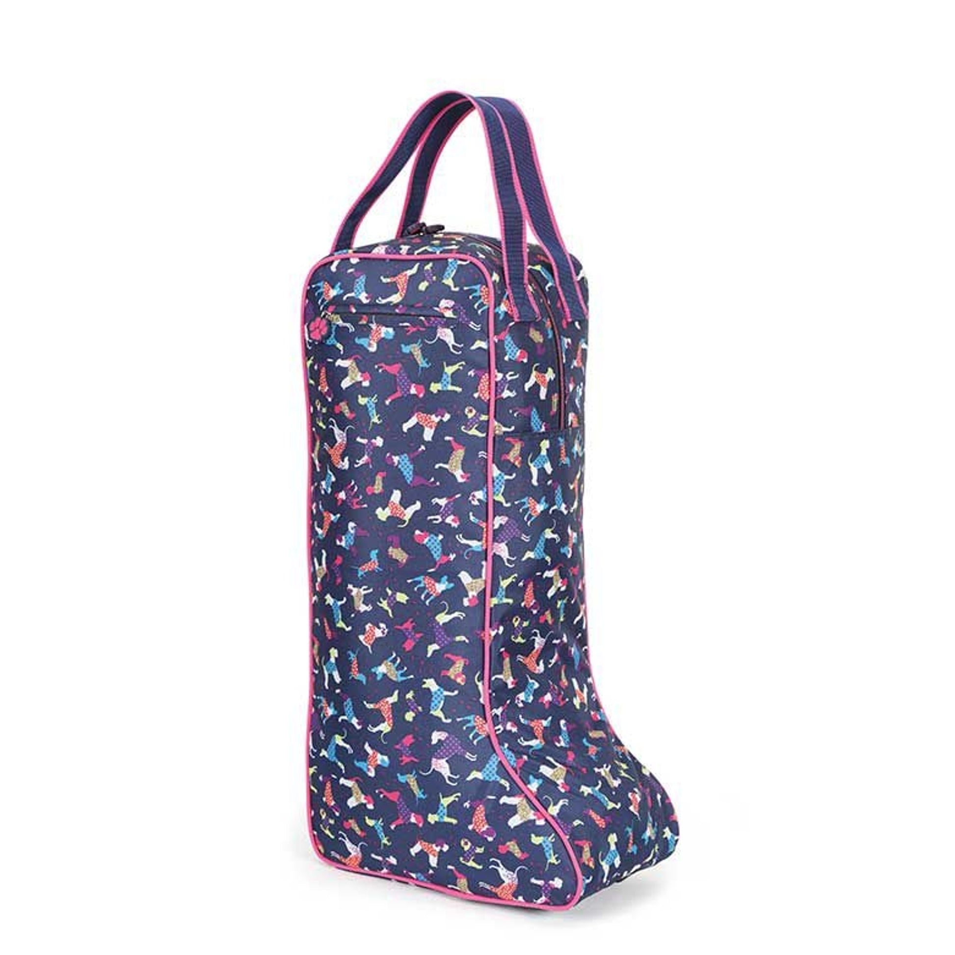 Shires Dog Print Long Boot Bag