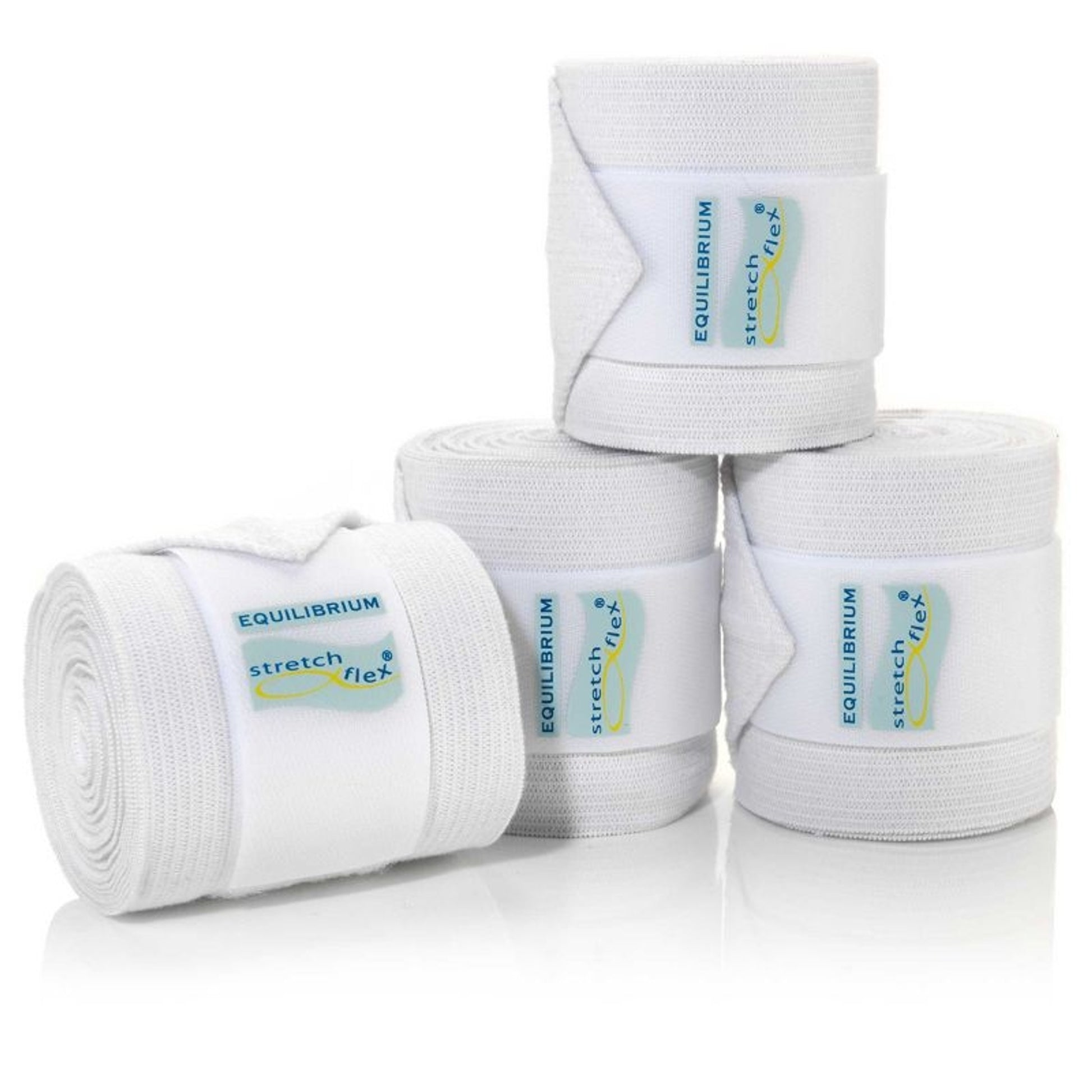 Equilibrium Stretch & Flex Exercise Bandages 4pk