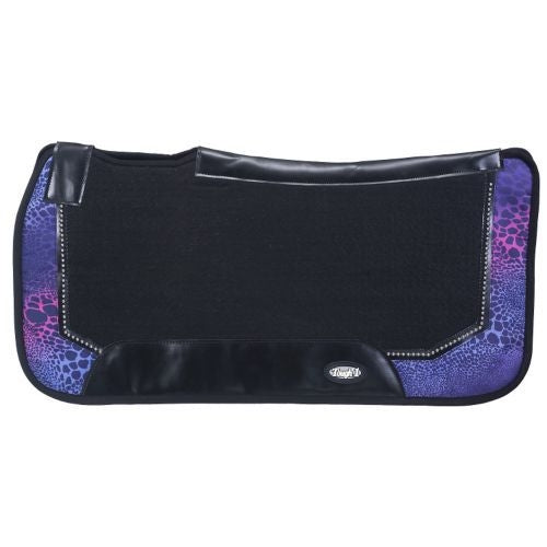 Tough1 Eclipse Fun Print Wool Saddle Pad