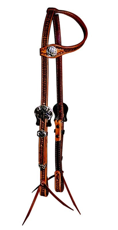 Reinsman Marlene McRae Snowflake One Ear Headstall