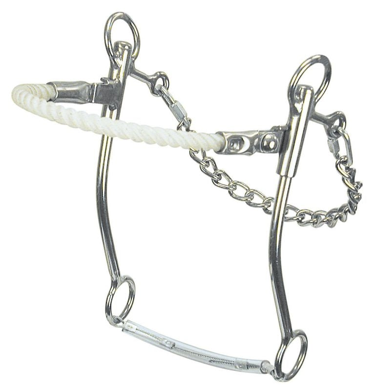 Reinsman Jim Warner Long Shank Rope Nose Hackamore