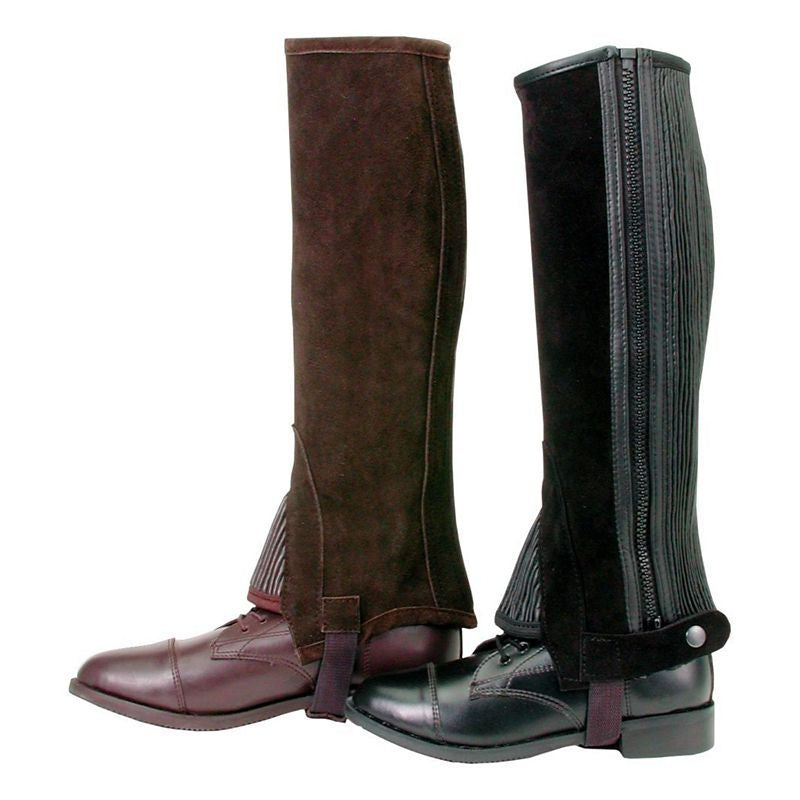Tough1 Suede Leather Half Chaps