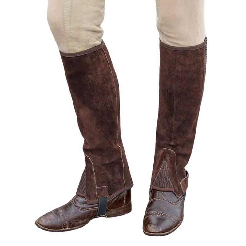 Tough1 Suede Leather Half Chaps