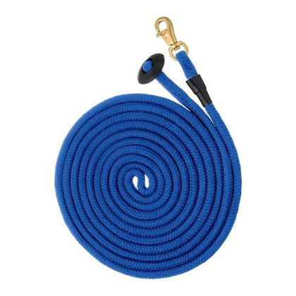 Tough1 Rolled Cotton Lunge Line with Solid Brass Snap