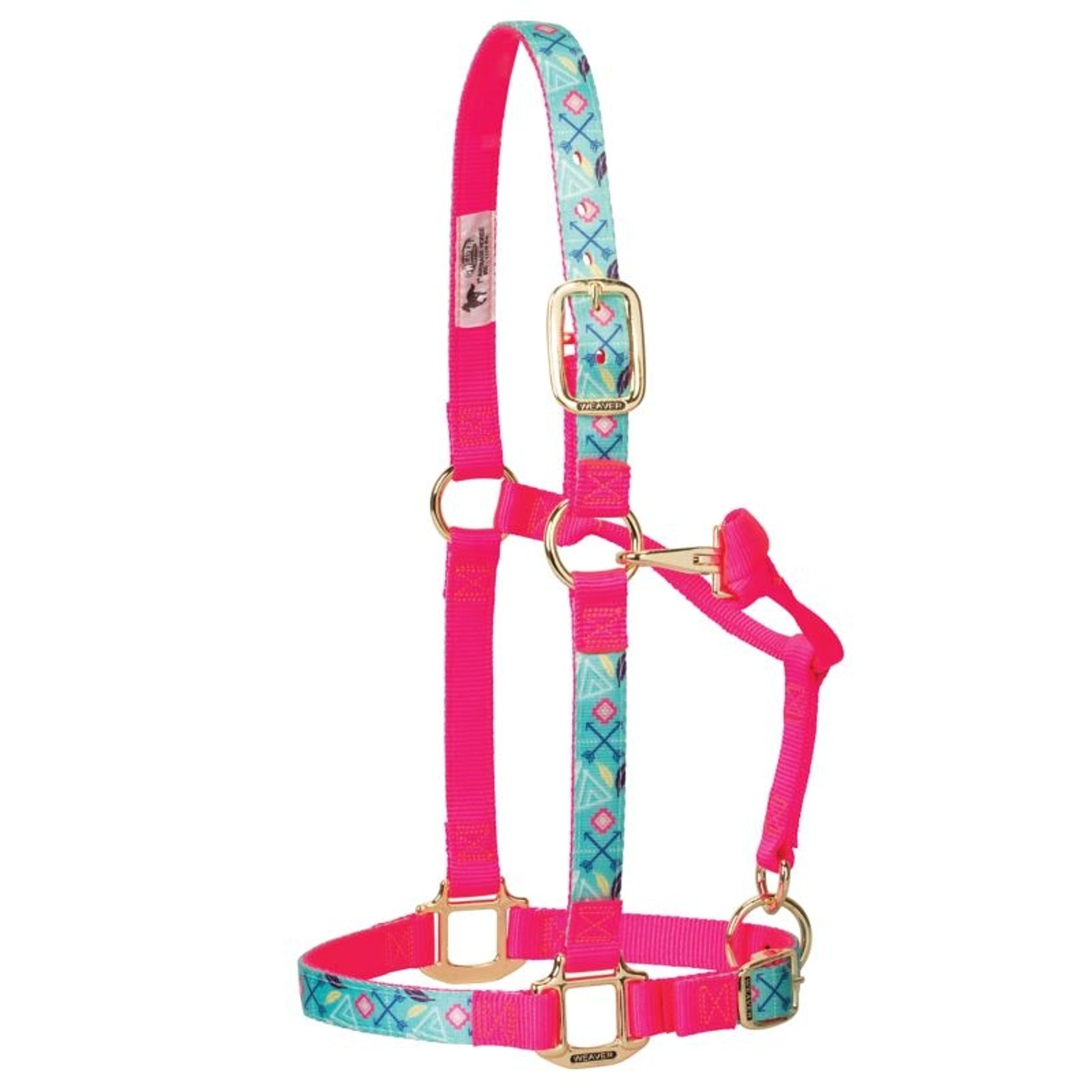 Weaver 1" Patterned Adjustable Halter