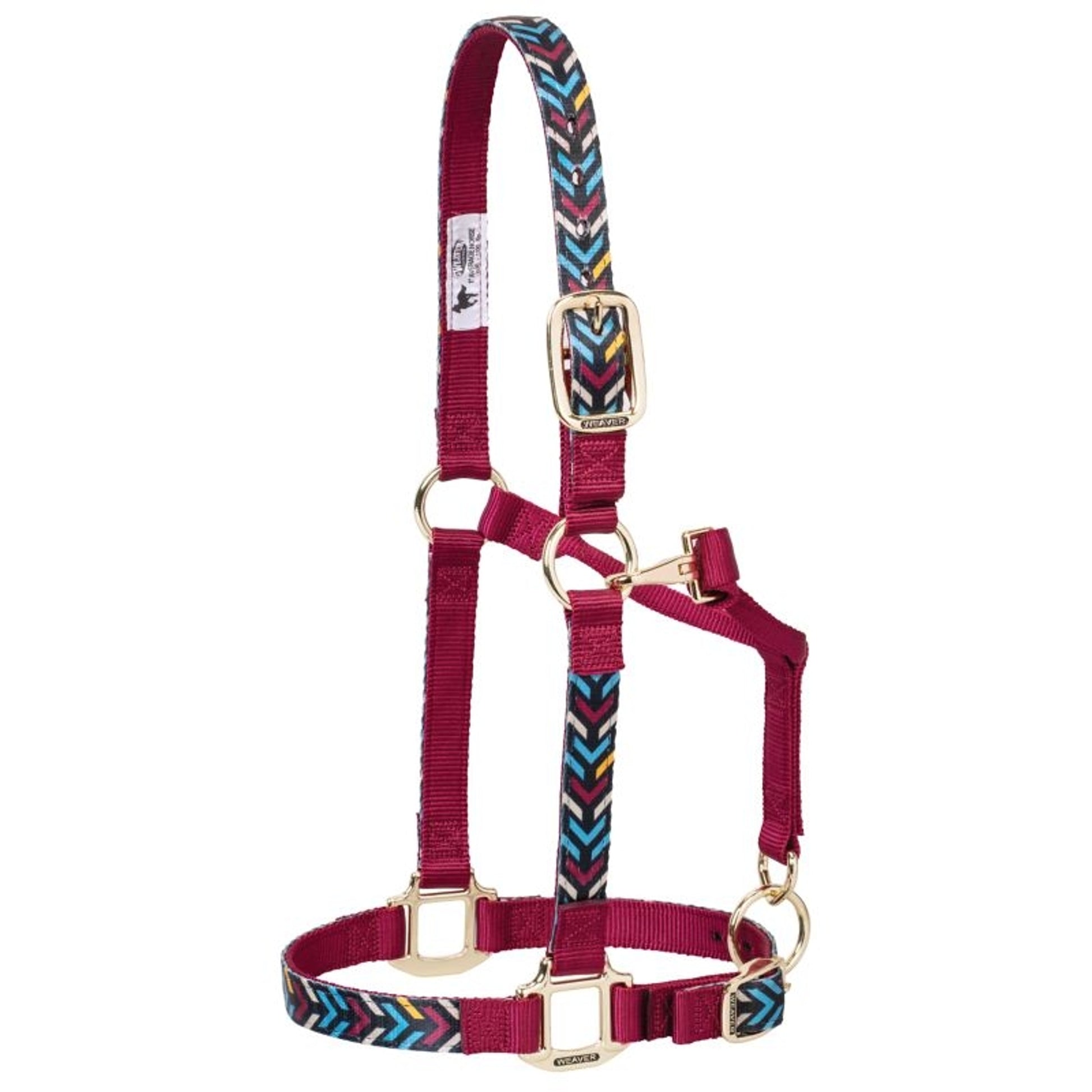Weaver 1" Patterned Adjustable Halter