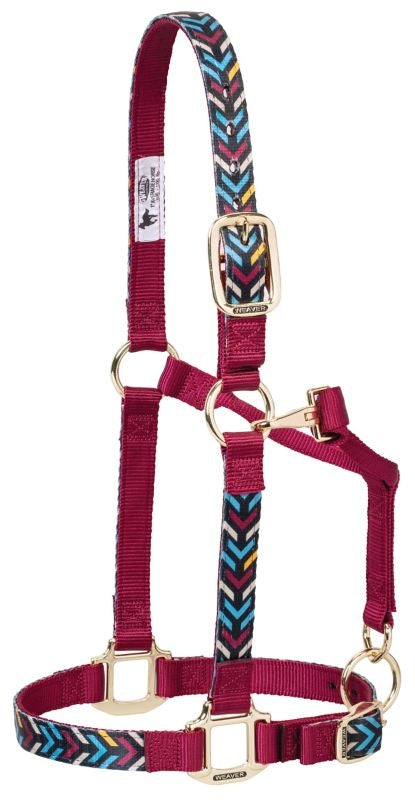 Weaver 1" Patterned Adjustable Halter