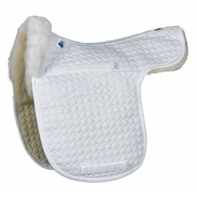 EA Mattes Gold Wool Dressage Contour Pad