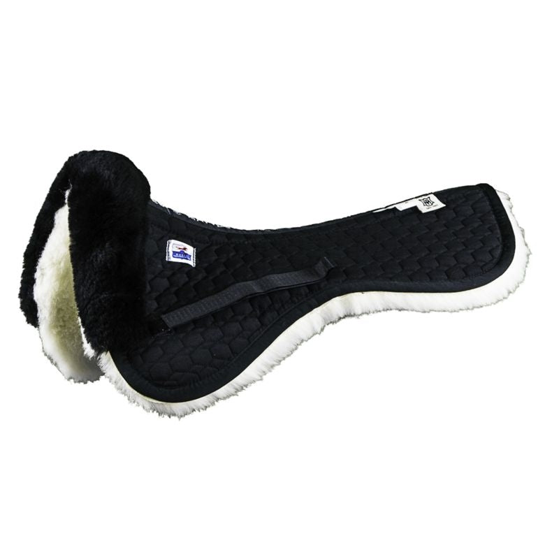 EA Mattes Gold Wool Dressage Half Pad