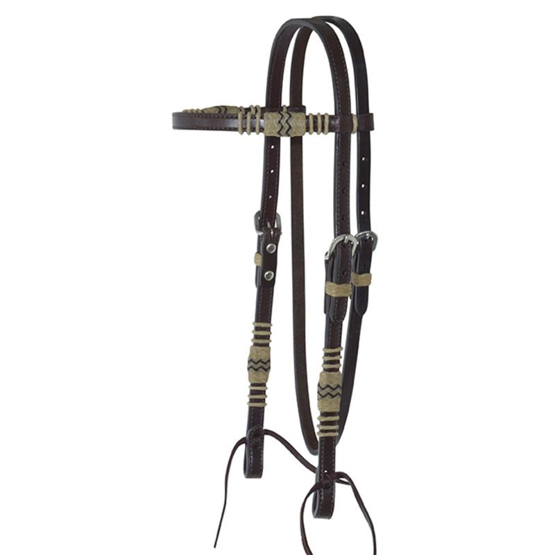 Circle Y Rawhide Braiding Browband Headstall