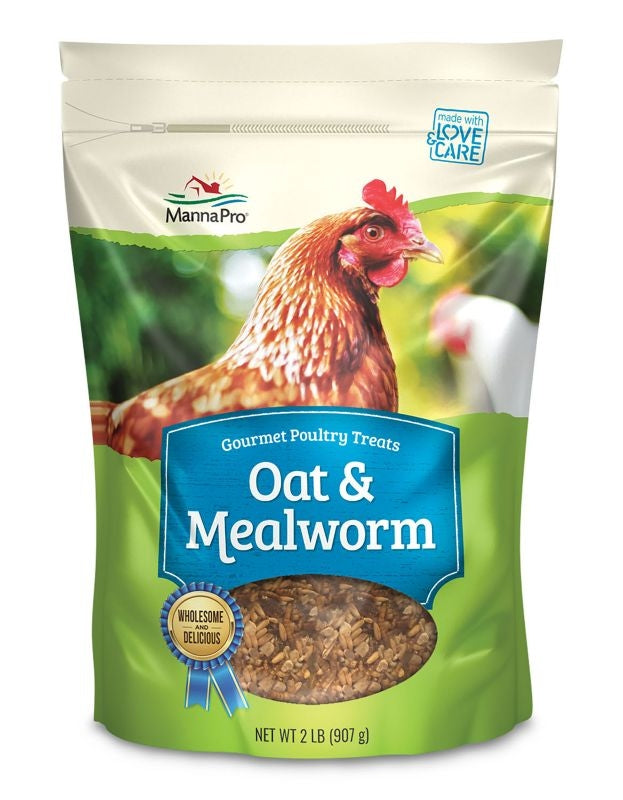 Manna Pro Oat and Mealworm Snack Blend