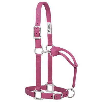 Weaver Nylon Chrome Adjust Halter Small
