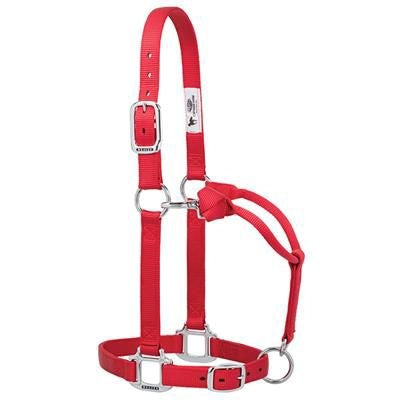 Weaver Nylon Chrome Adjust Halter Small