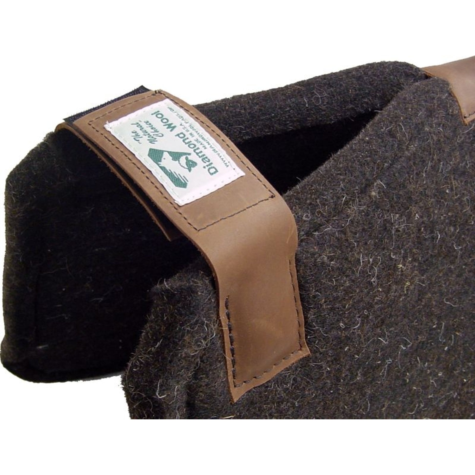 Diamond Wool Contour Pleasure Adj Gullet Strap Pad