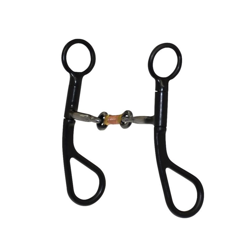 Diamond R Three-Piece Wrapped Dogbne Argentine Bit