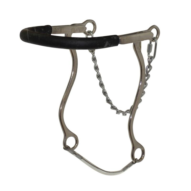 Diamond R Rubber Nose Mechanical Hackamore
