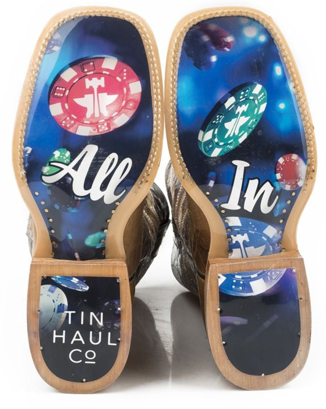 Tin Haul Mens High Roller Boots
