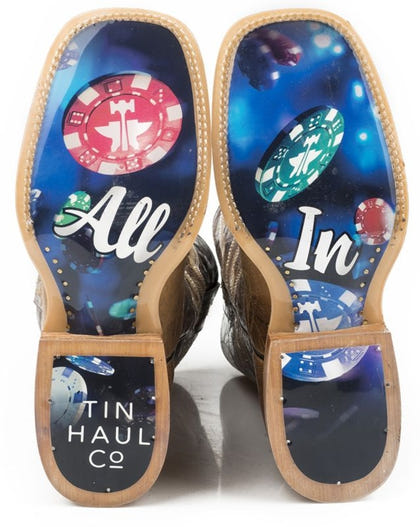 Tin Haul Mens High Roller Boots