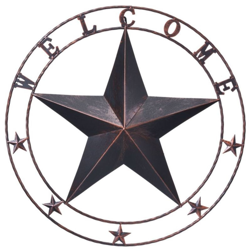 Tough1 Large Welcome Star With Glitter Finish