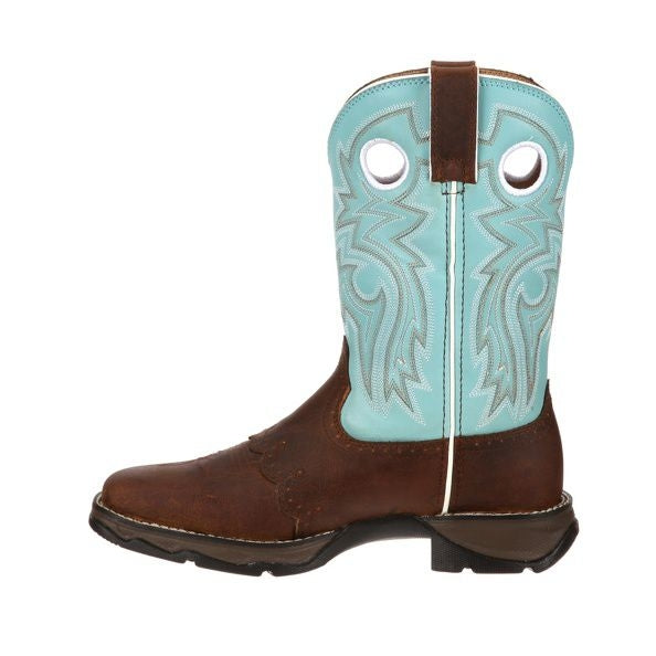 Lady Rebel Durango Powder n Lace Sq Boots