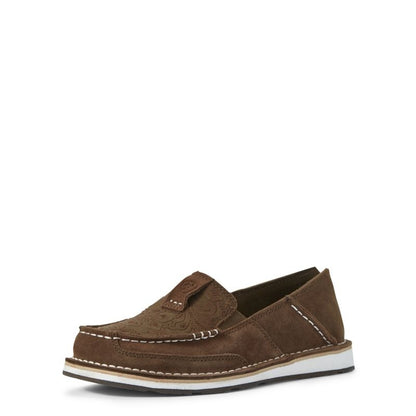 Ariat Ladies Cruisers 8.5 Brown Suede/Aztec