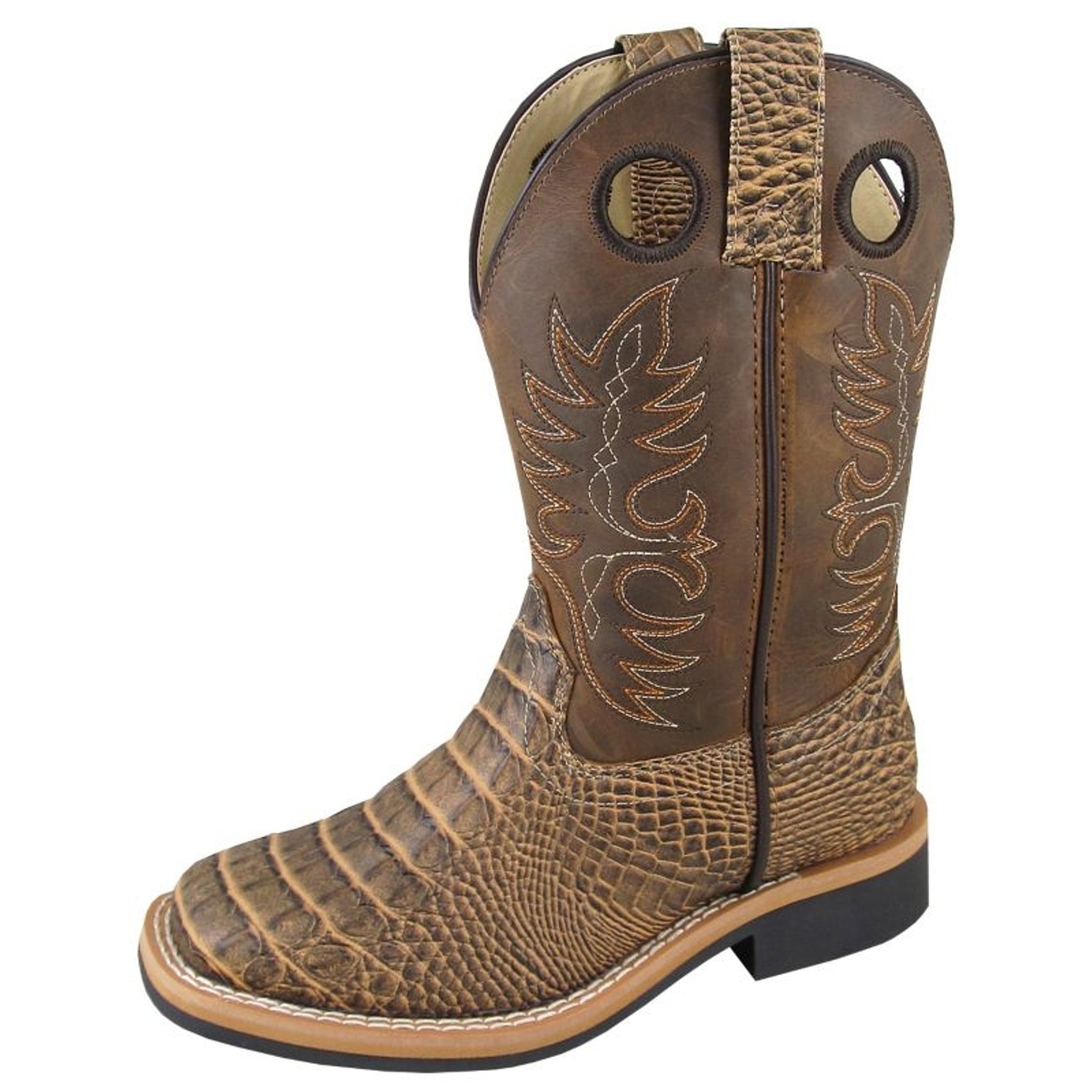 Smoky Mountain Childrens Tan Gator Boots