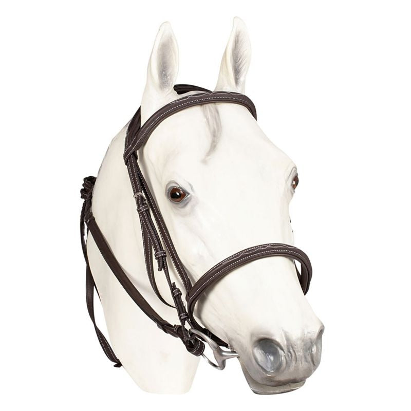 HDR Kushy Fancy Stitch Bridle Havana