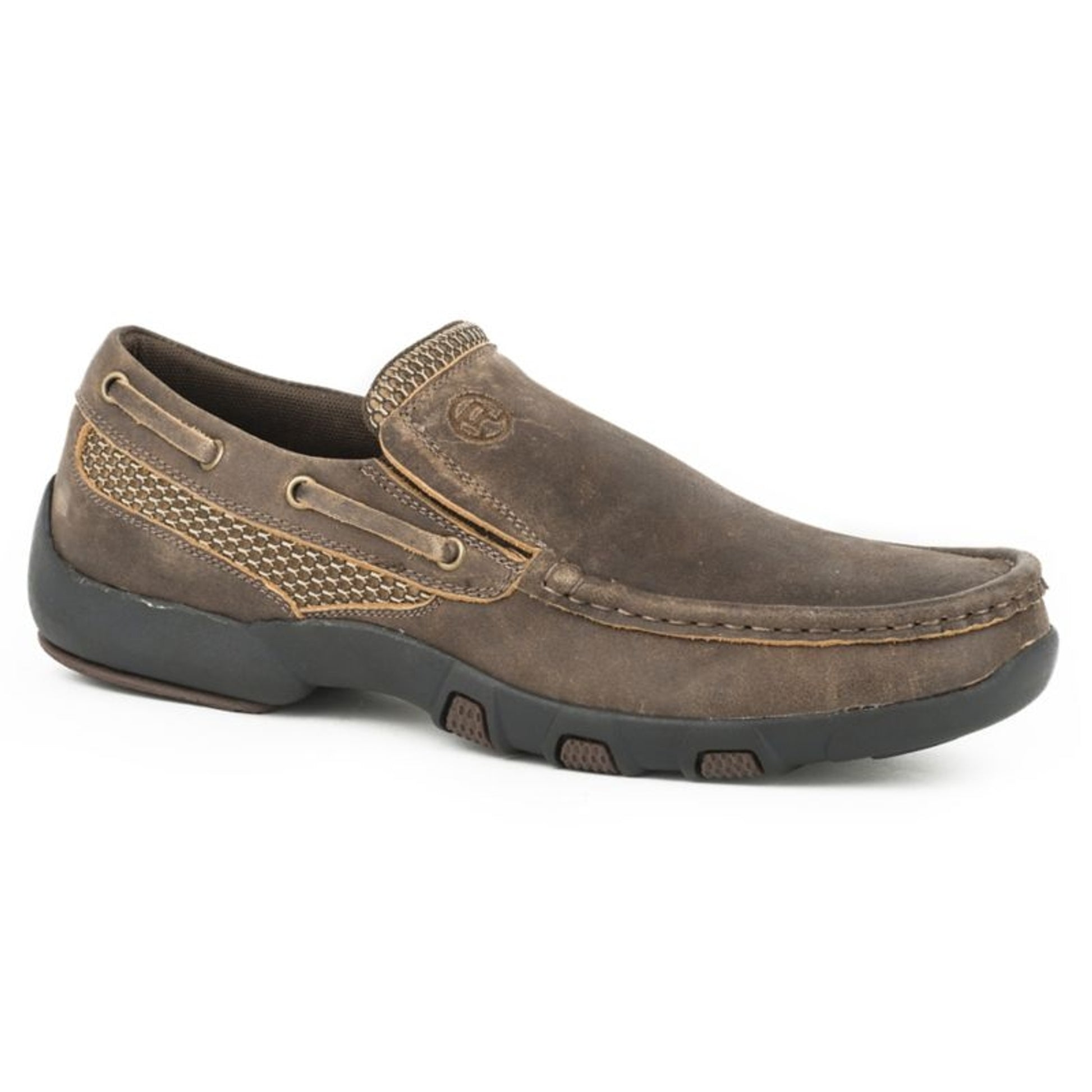 Roper Mens Docks Slip-On Twin Gore Boat Shoes
