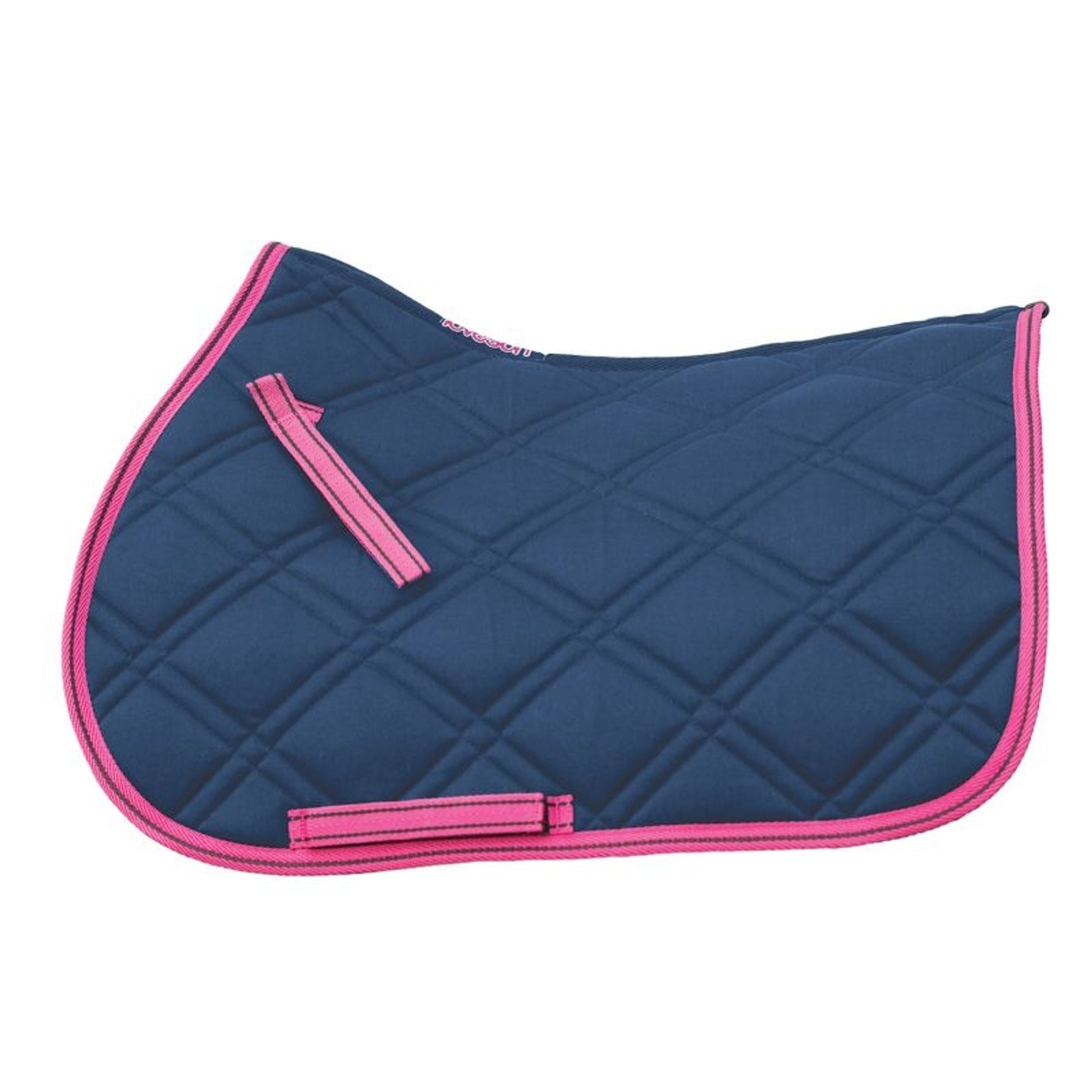 Loveson Saddle Pad Cob/Horse Bk/Wh