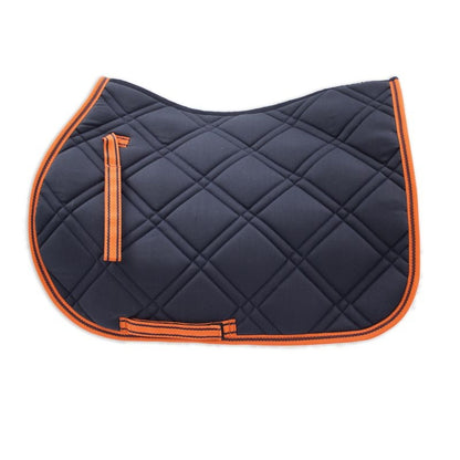 Loveson Saddle Pad Cob/Horse Bk/Wh
