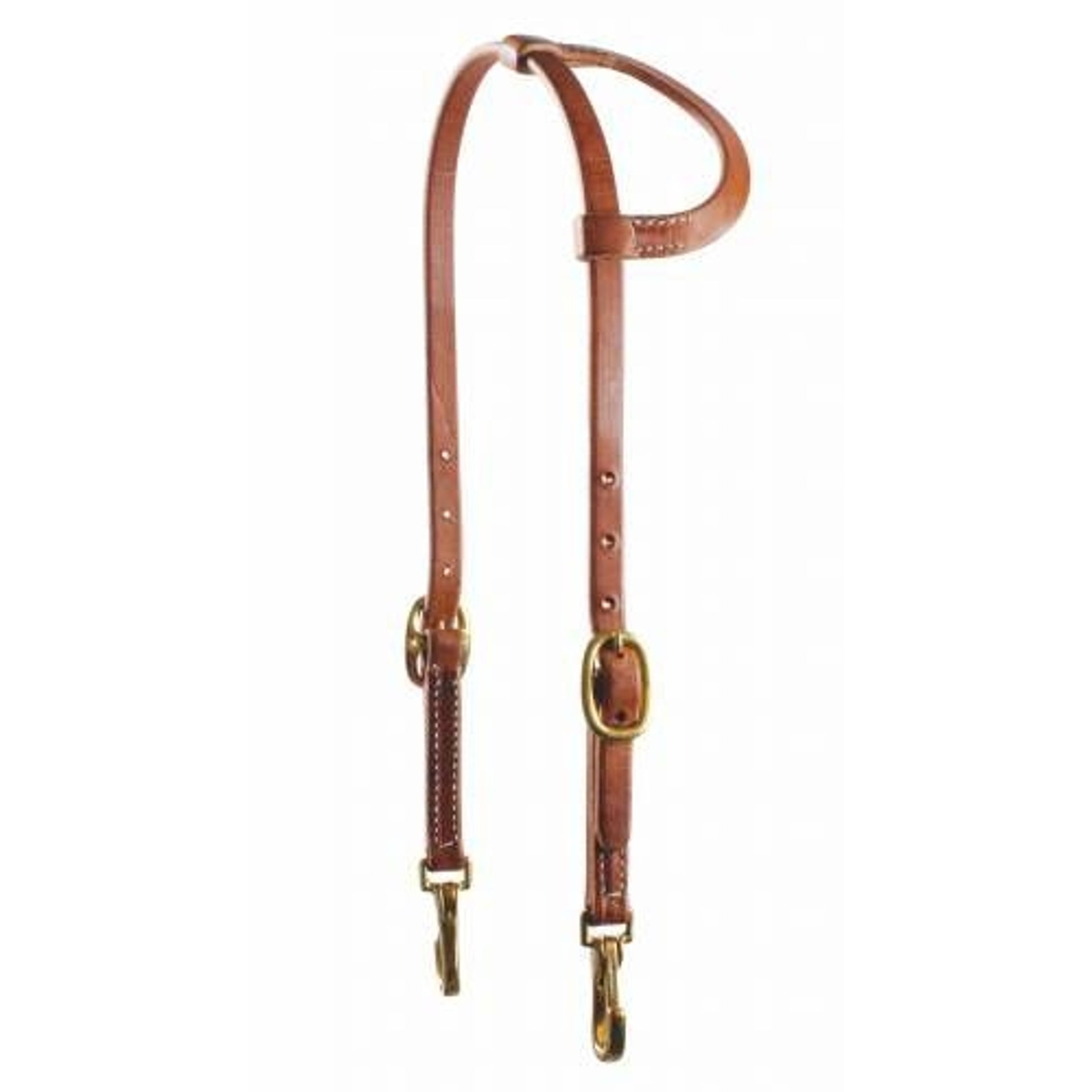 Professionals Choice Flat Ear Headstall Snap Cheek