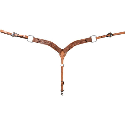 Cashel Guns and Roses Shaped Breast Collar