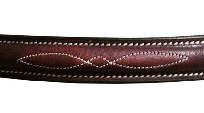 Gatsby Fancy Stitched Raised English Bridle