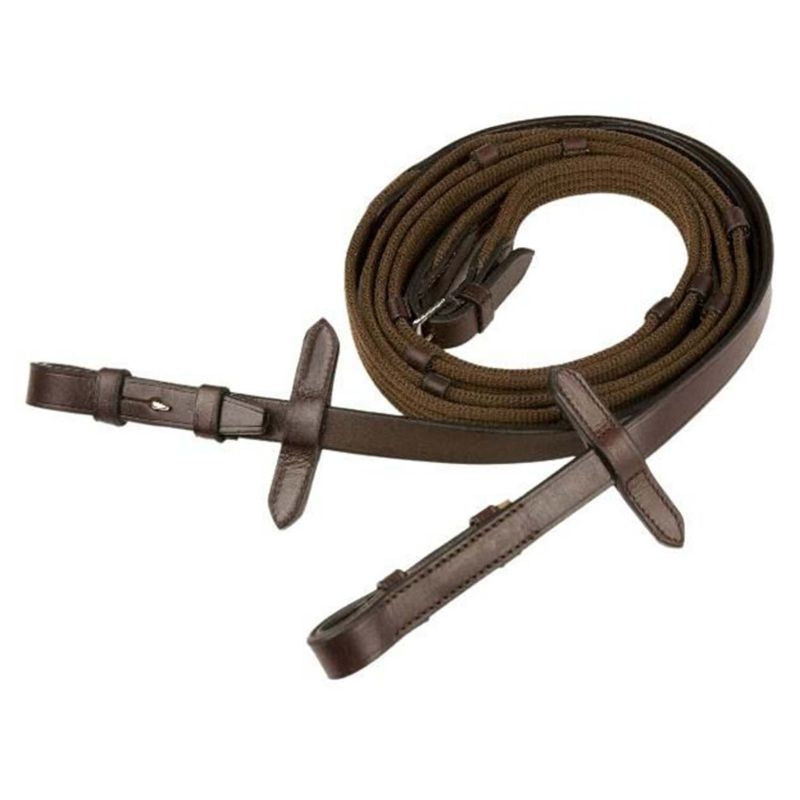 Gatsby Cotton Web Reins Horse Havana