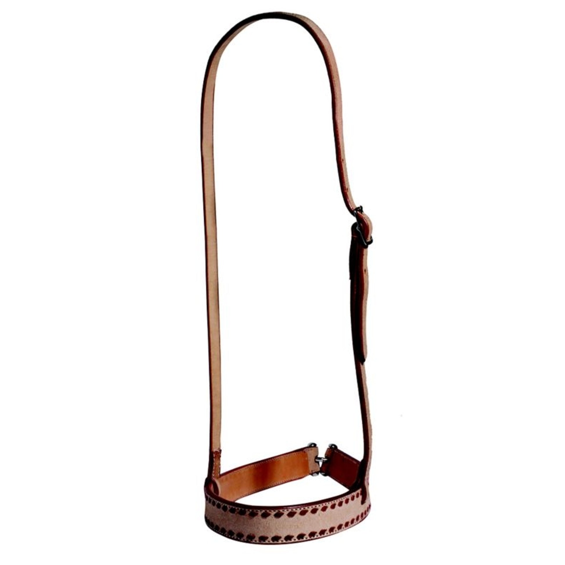 PC Latigo Buckstitch Elvis Roug Tiedown Noseband