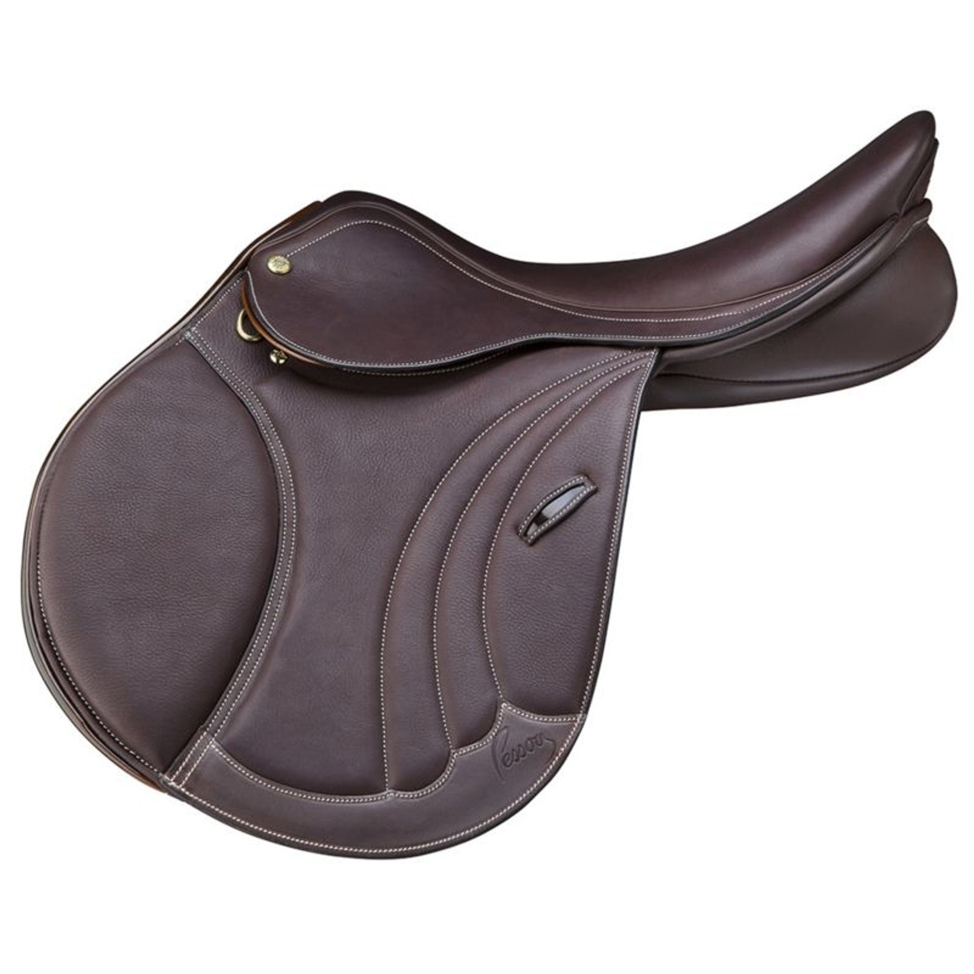 Pessoa Tomboy II Covered Leather Saddle