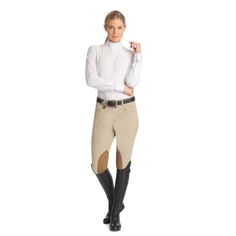 Ovation Ladies Hunter Side Zip KP Breech