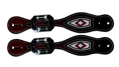 Pro Choice Collection Beaded Spur Straps