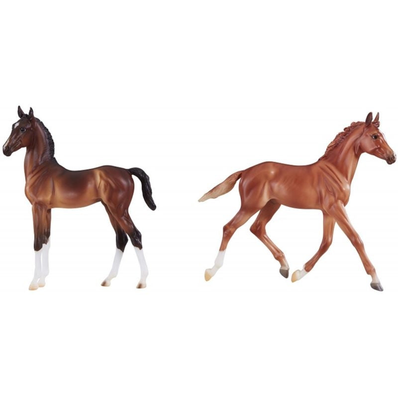 Breyer British Foal Set Thoroughbred/Hackney 2019